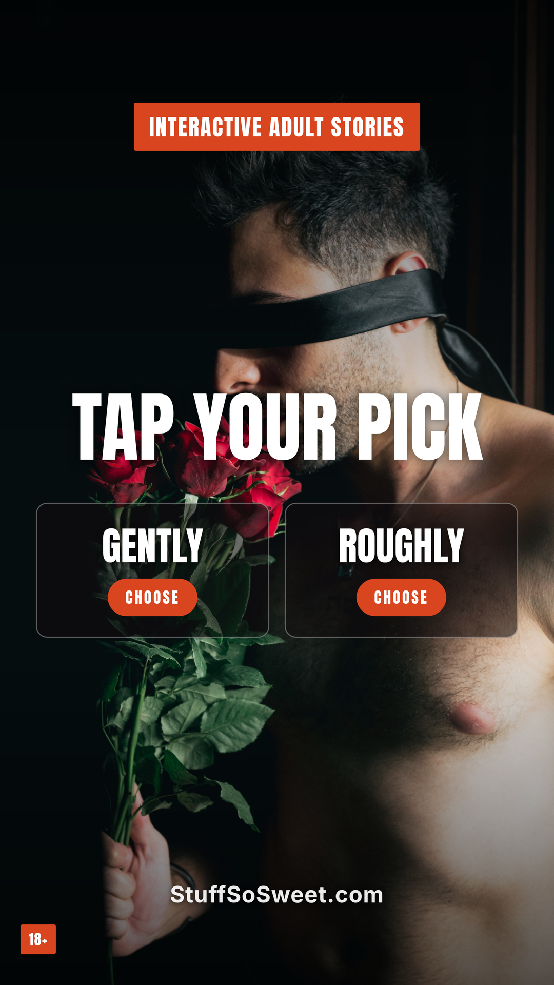 Stuff So Sweet Facebook ad: Interactive Adult Stories