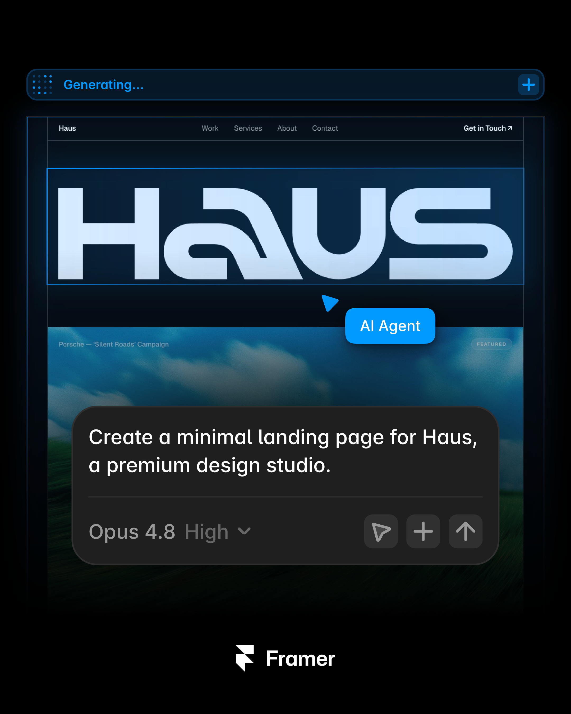 Framer Facebook ad