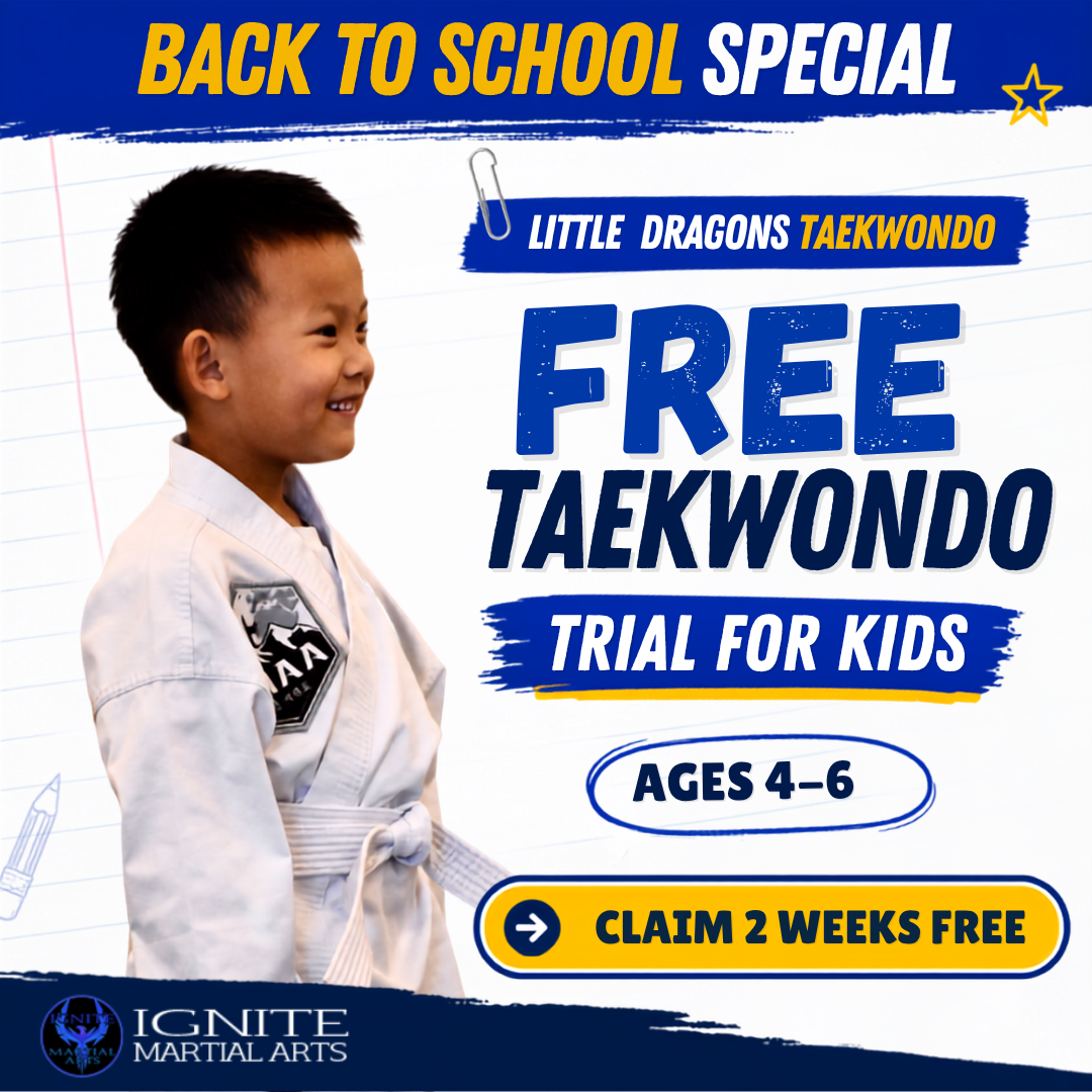 Ignite Martial Arts Facebook ad