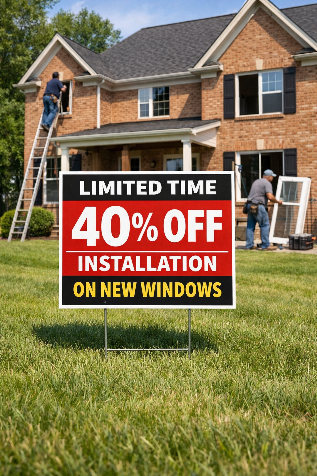ImproveIt Window Replacement Facebook ad from Feb 14, 2026