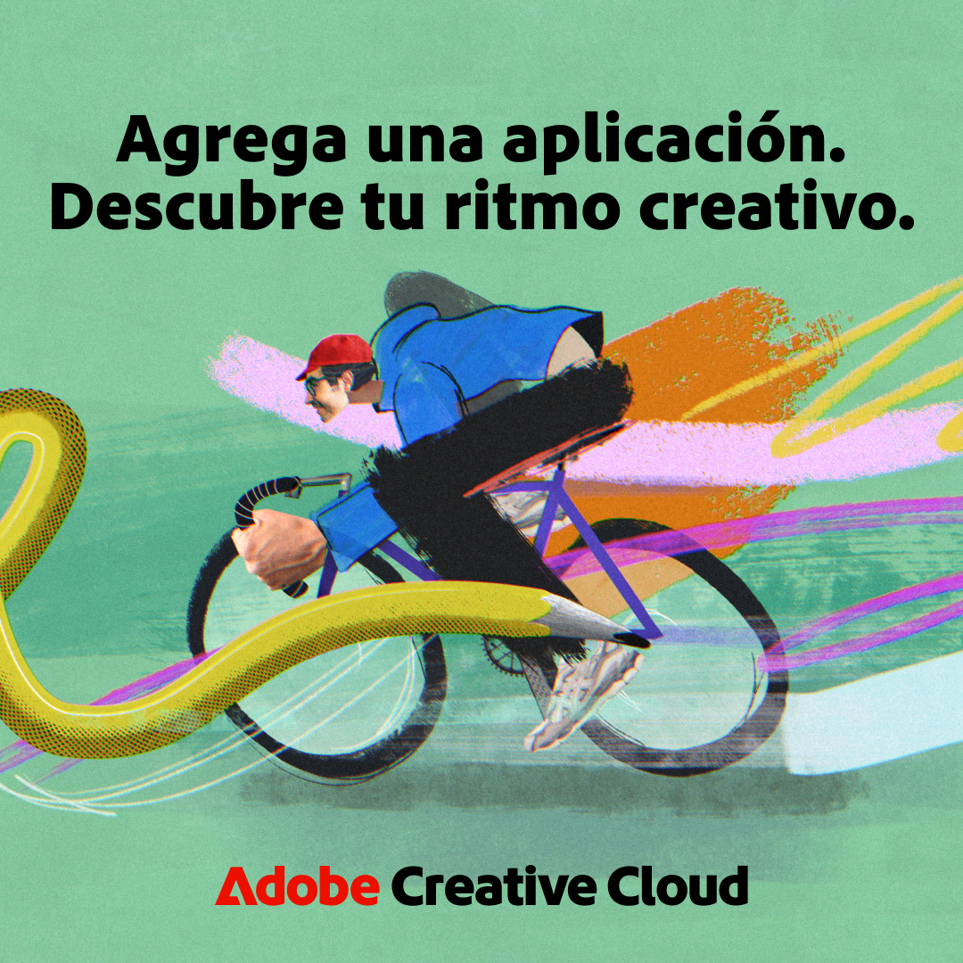 Adobe Creative Cloud Facebook ad