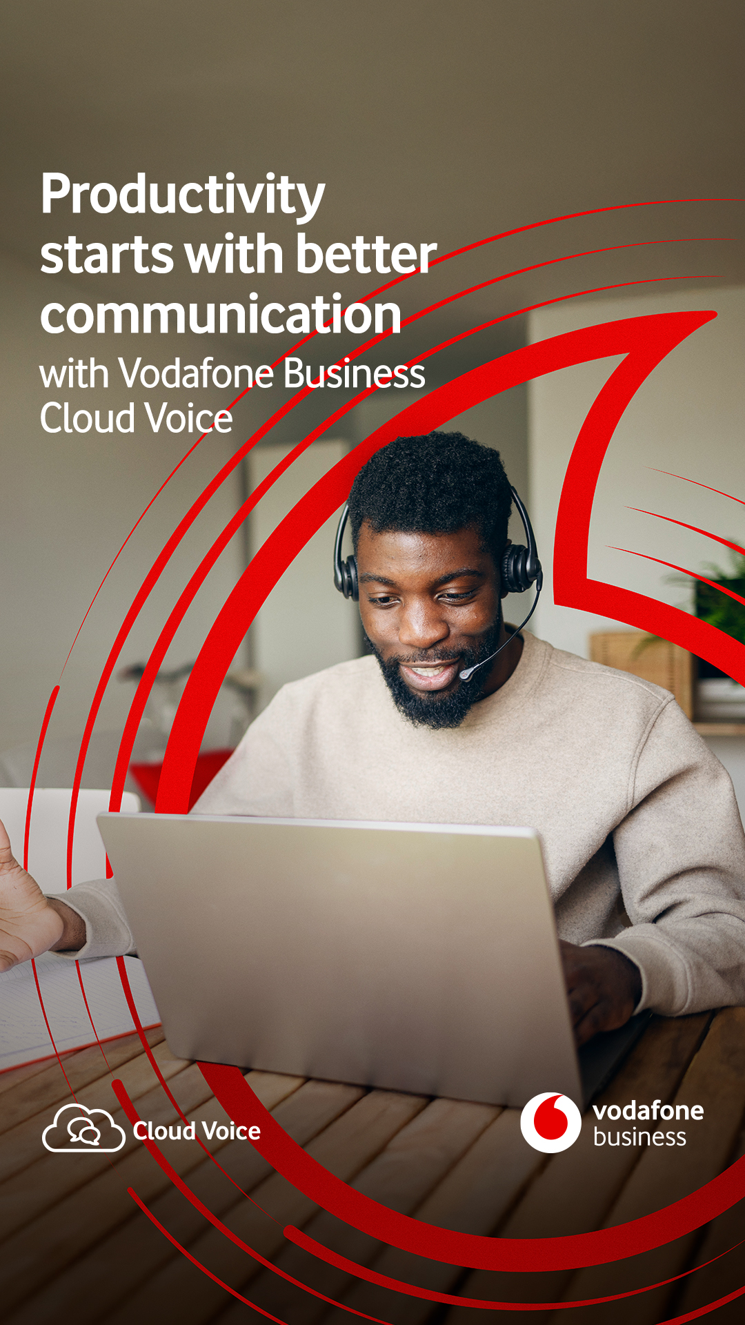 Vodafone Business UK Facebook ad