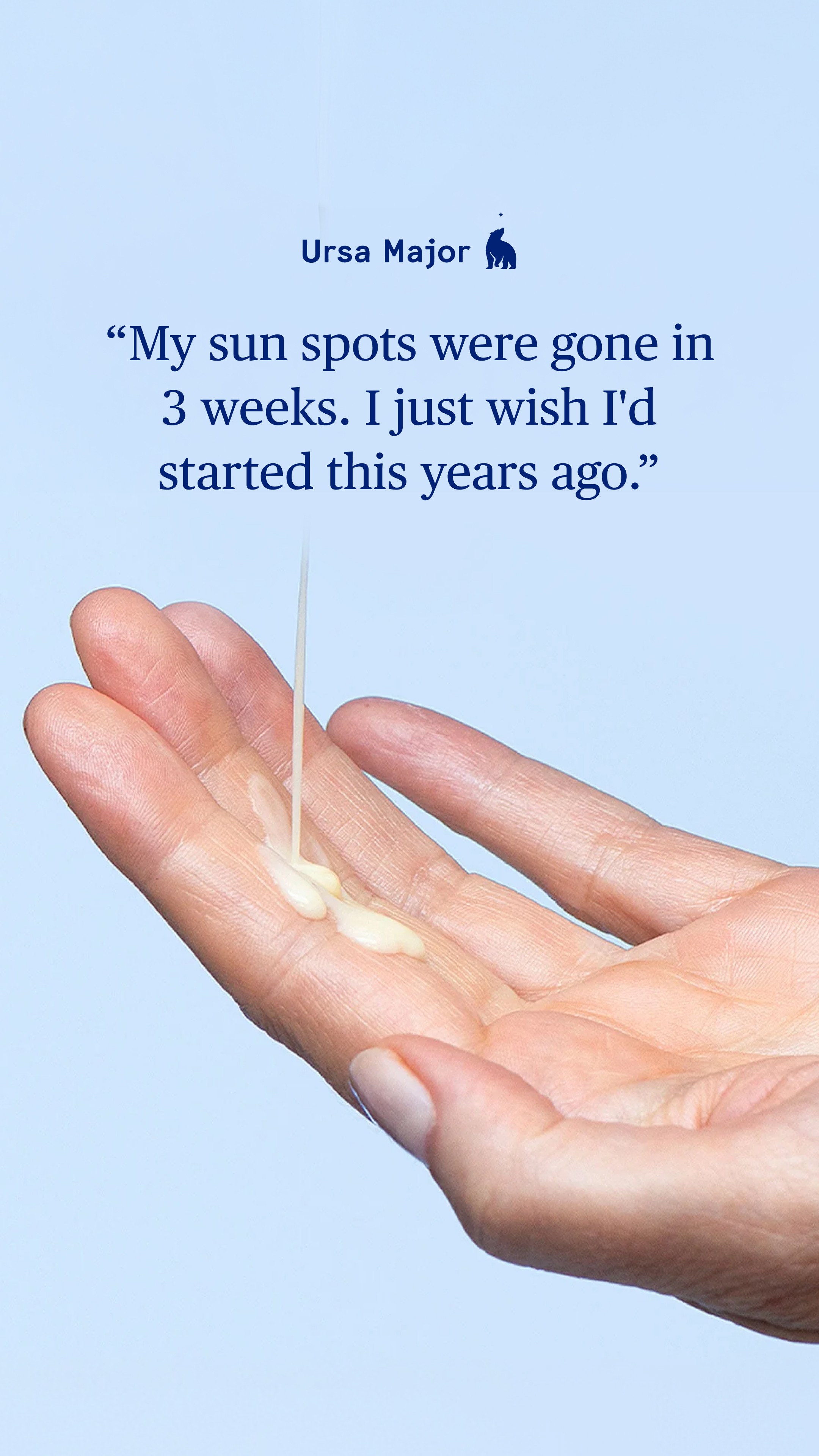 Ursa Major Skincare Facebook ad