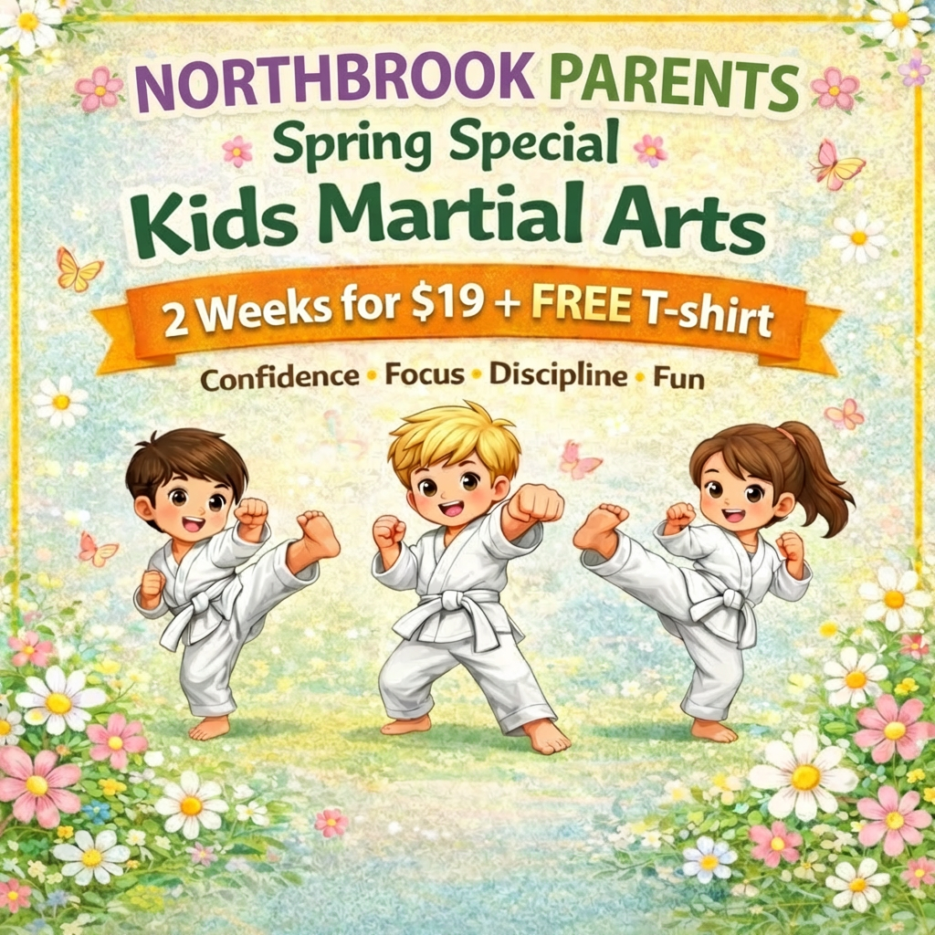 Northbrook's Best Martial Arts Program Facebook ad