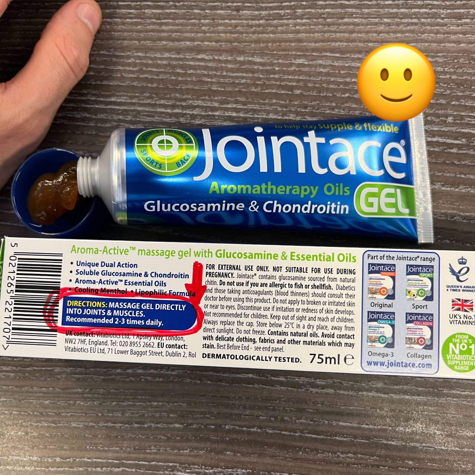 Vitabiotics Facebook ad