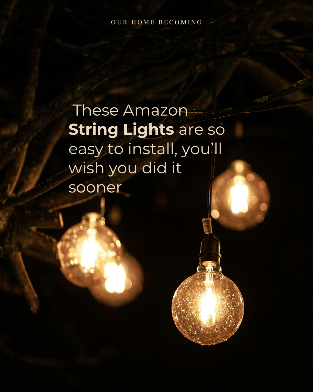 Our Home Becoming Facebook ad