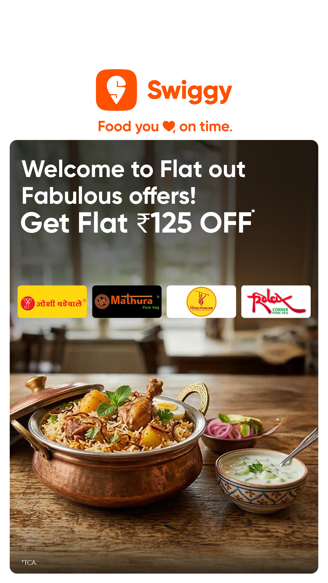 Swiggy Facebook ad
