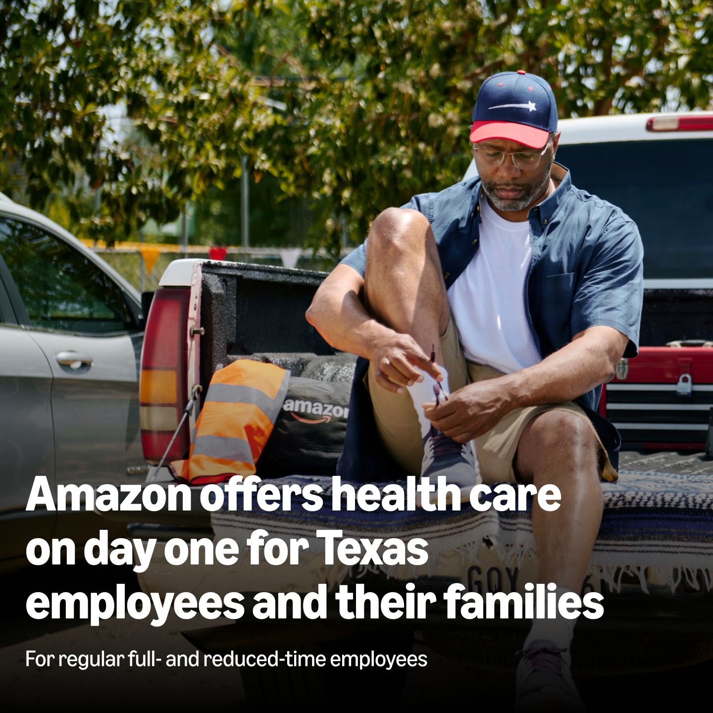 Amazon in Texas Facebook ad from Jul 6, 2026