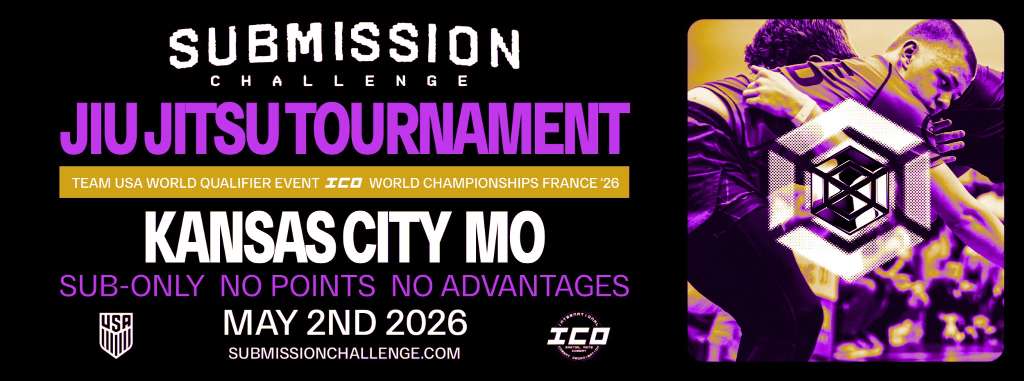 Submission Challenge Facebook ad: Brazilian JIU-JITSU Tournament makes its return to FARGO…