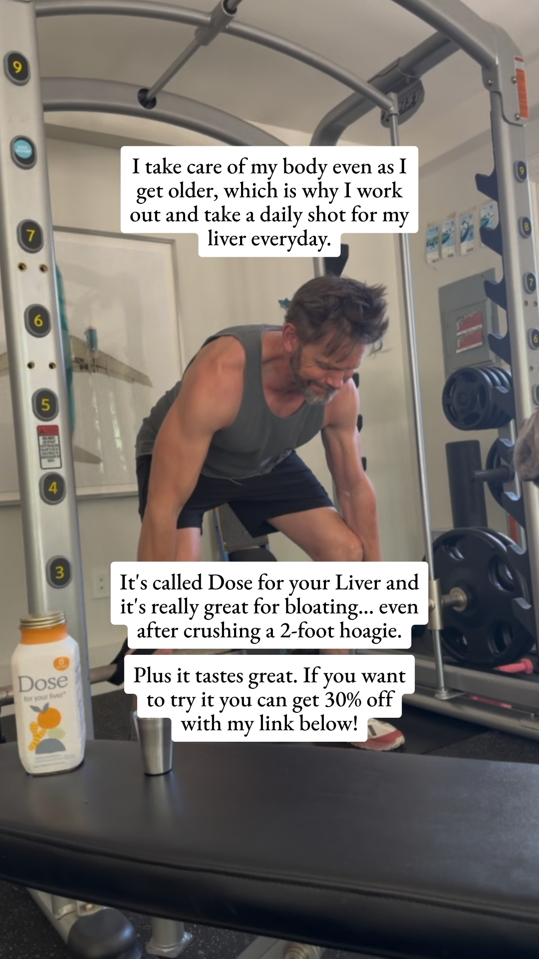 Joel McHale Facebook ad