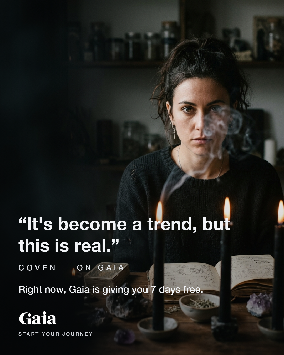 Gaia Facebook ad