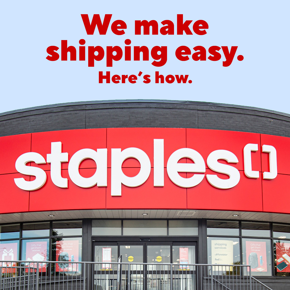 Staples Canada Facebook ad