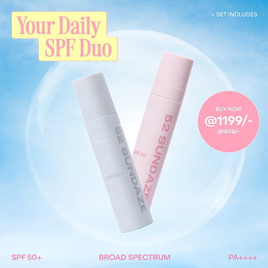 52 Sundaze Suncare Facebook ad: Get Your Glow On