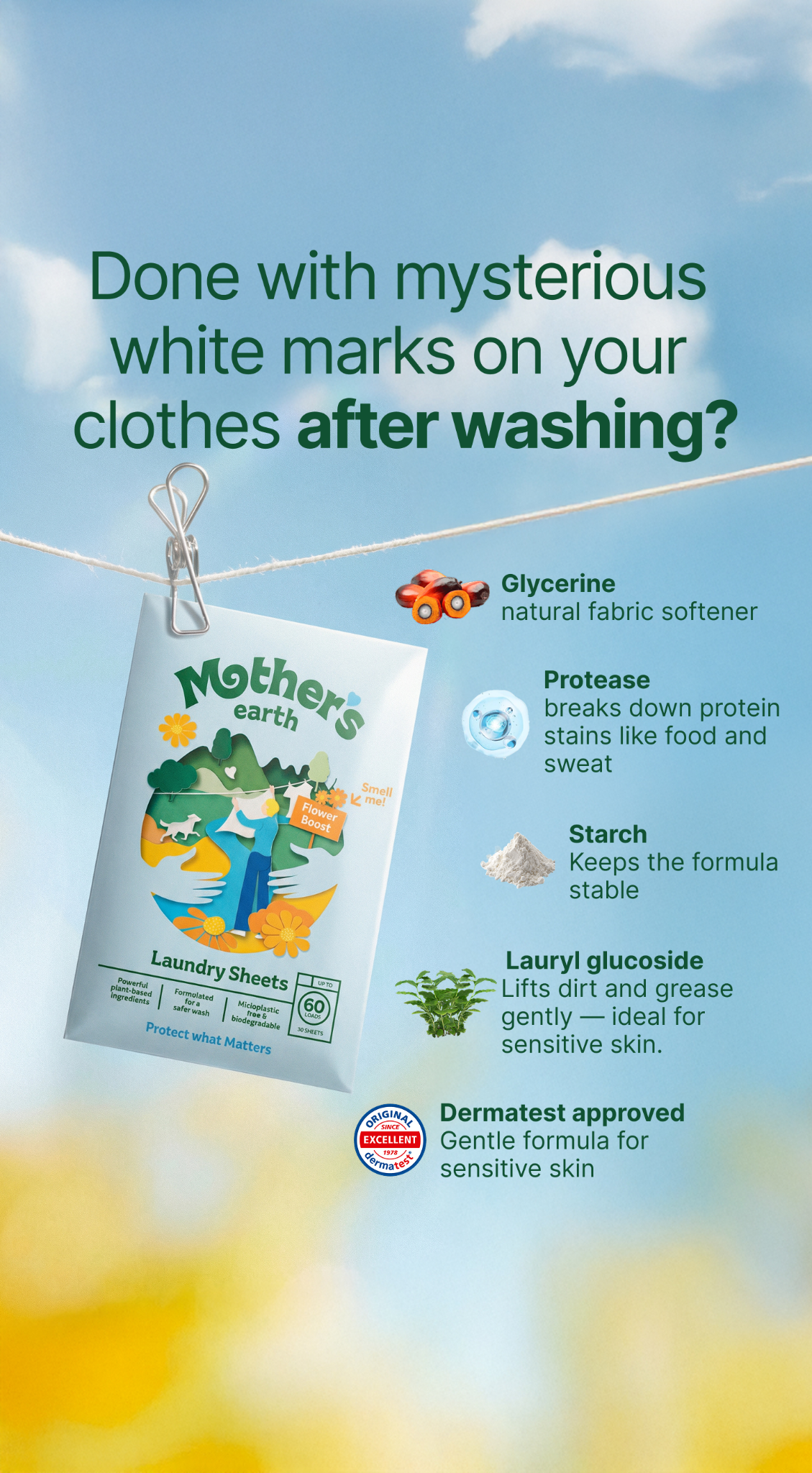 Mothers Earth Facebook ad