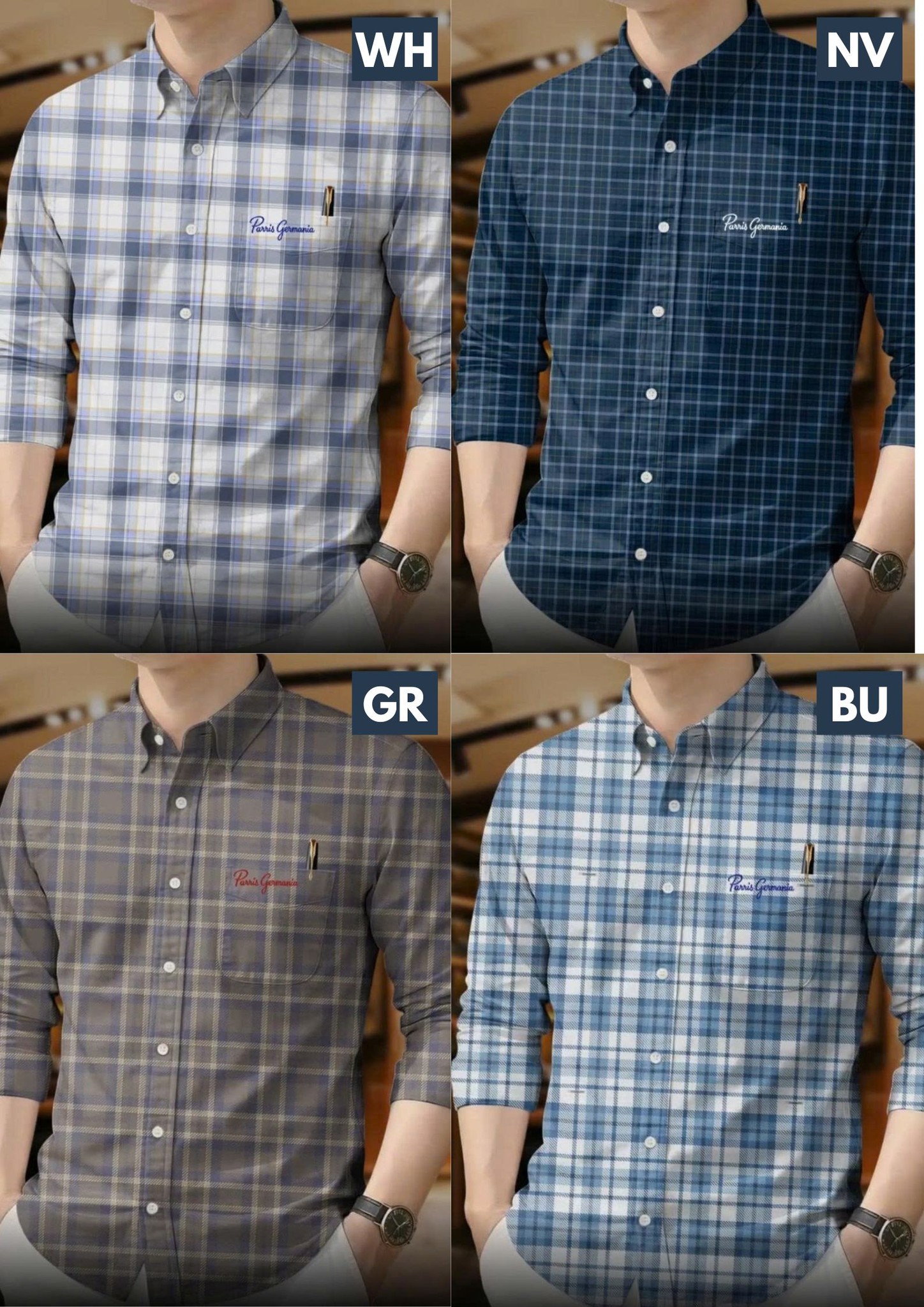 Cynosure HC Luxury Fashion Facebook ad: เสื้อเชิ้ตผู้ชายลายสก็อต ใส่แล้วดูดีขึ้นทันที