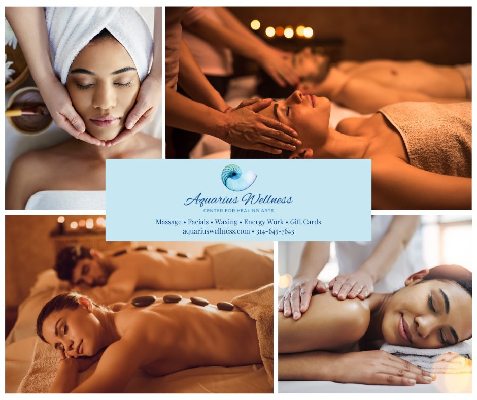 Aquarius Wellness Center For Healing Arts and Massage Therapy-St. Louis Facebook ad