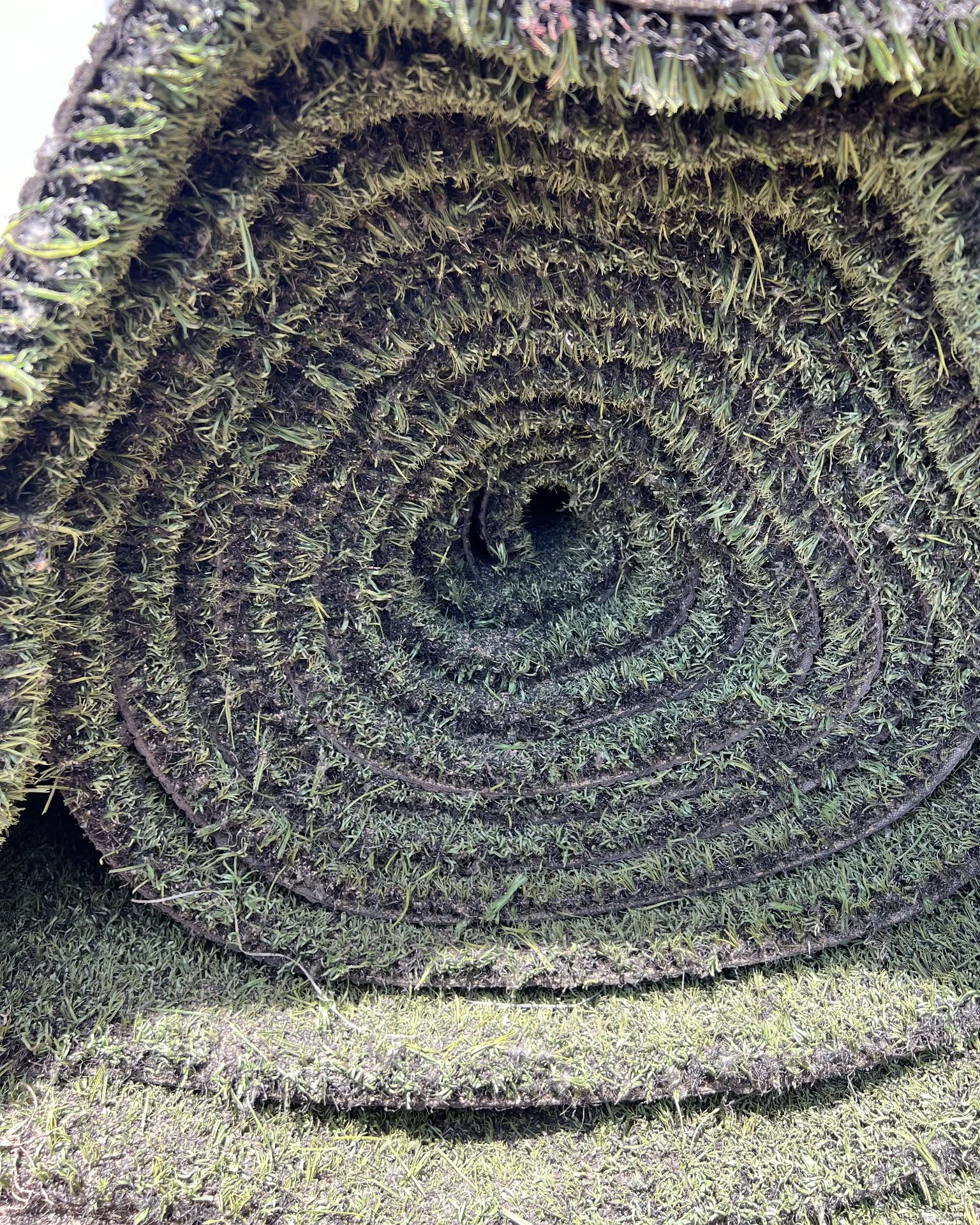 Sarah Miller Facebook ad: TURF! $250 PER ROLL - $0.57 per sf