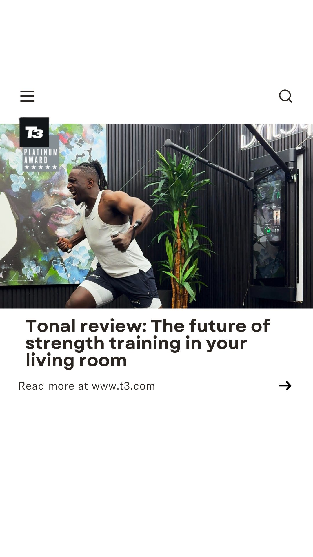 Tonal Facebook ad