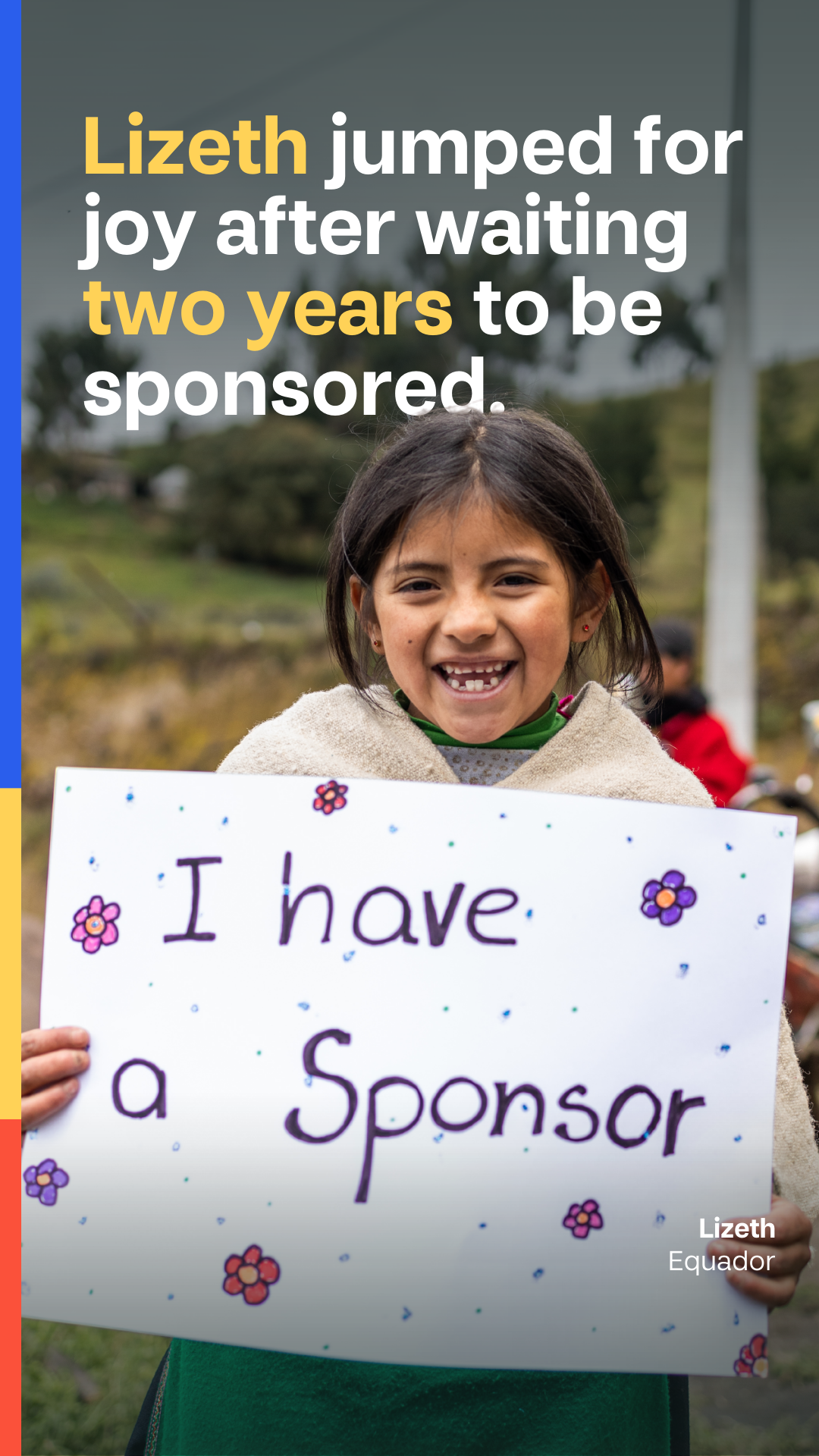 Compassion UK Facebook ad