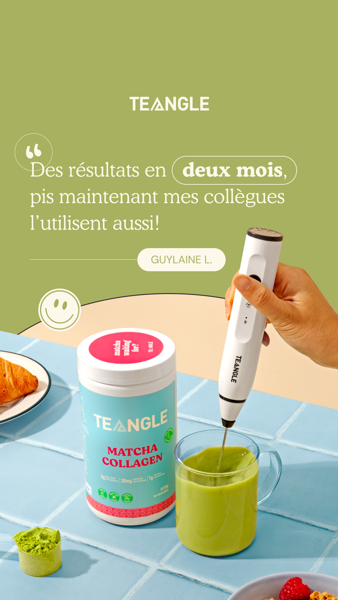 Teangle Facebook ad