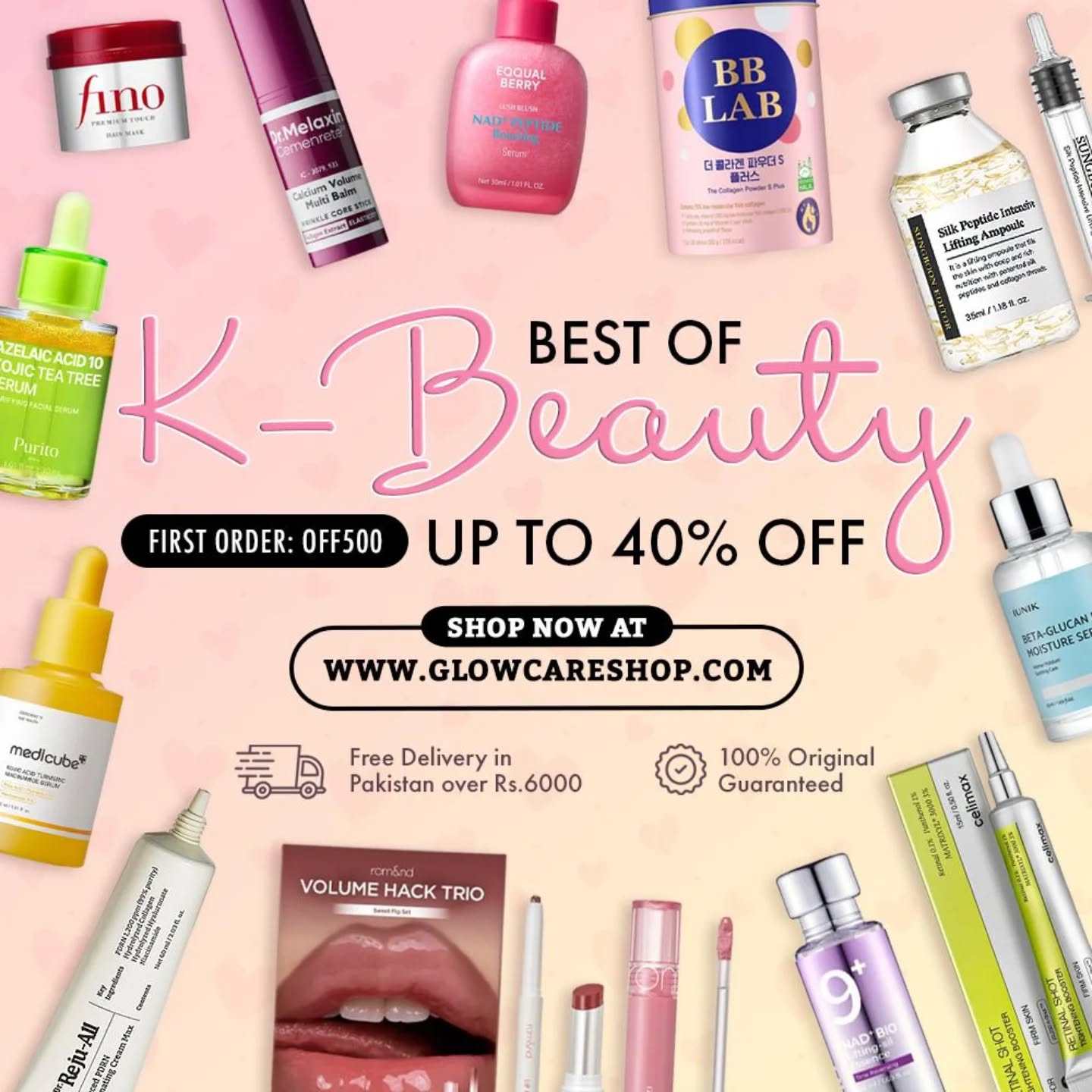 GlowCare Pakistan Facebook ad: GlowCare: Beauty & SkinCare Online Store