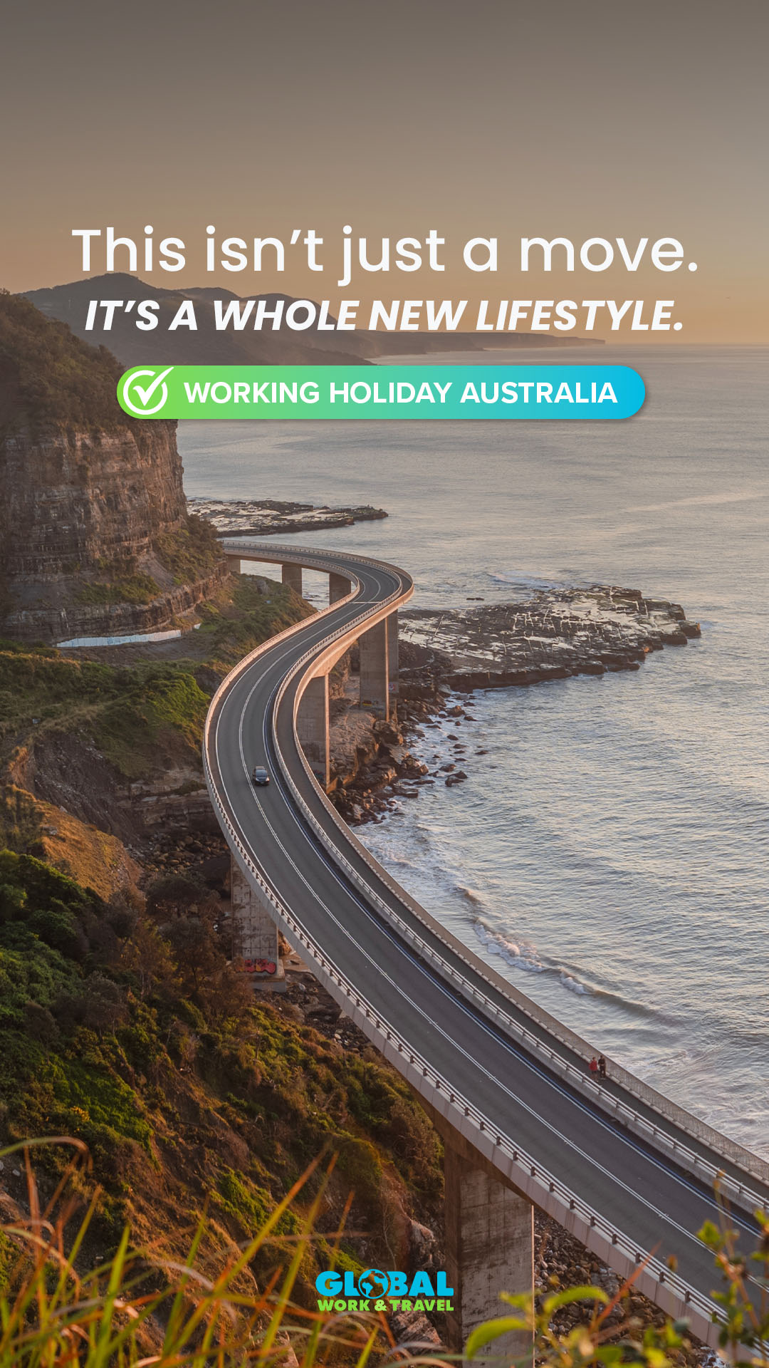 Global Work & Travel Facebook ad