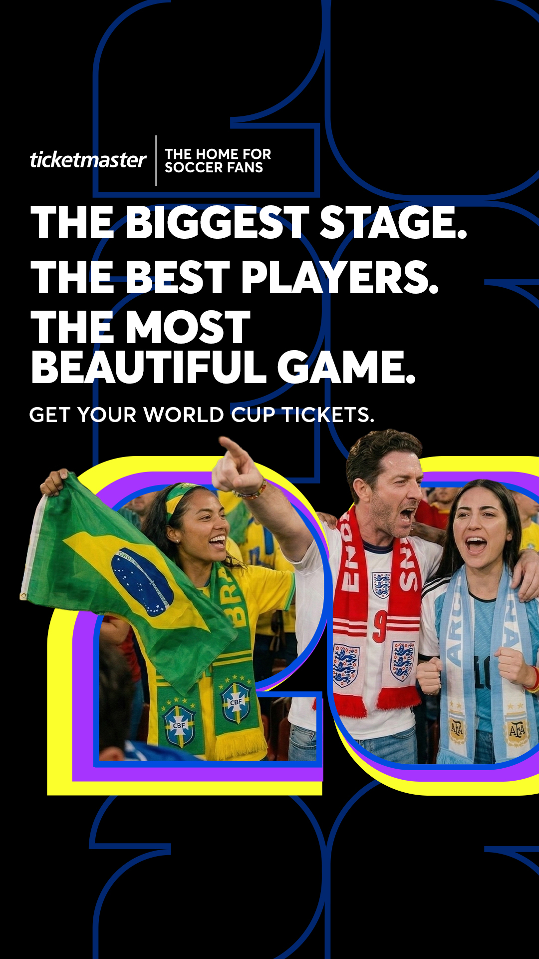 Ticketmaster Facebook ad