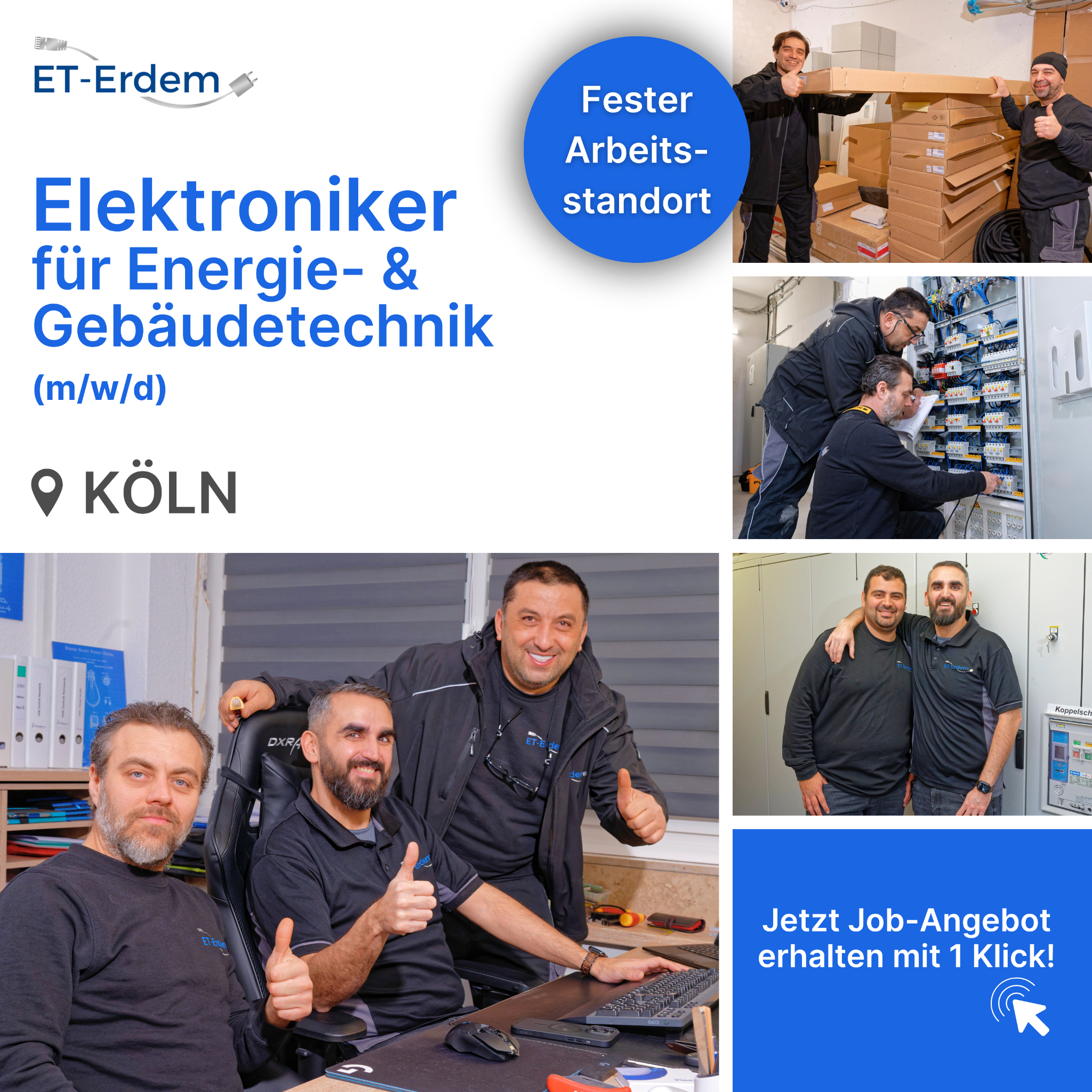 Candidate Flow Jobs: Elektro Facebook ad