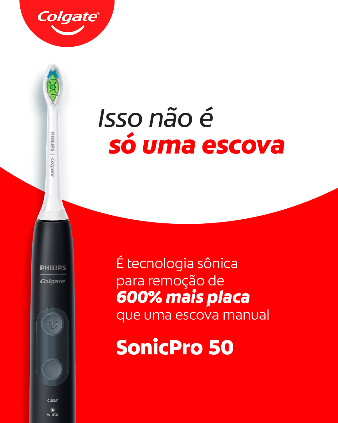 Colgate Profissional Brasil Facebook ad: Quando você indica a linha completa da Colgate…