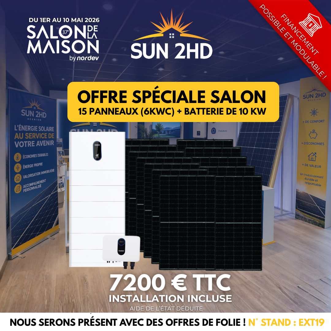 SUN 2HD Facebook ad: Nous actuellement au salon de la maison!