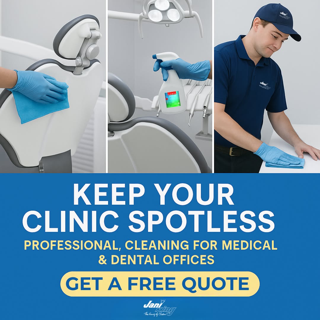 Jani-King of Eastern Ontario Facebook ad: Your Space, Clean Daily!