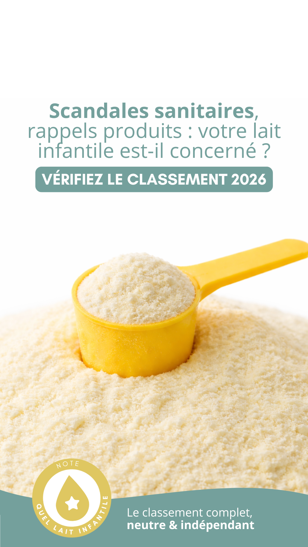 Quel Lait Infantile Facebook ad