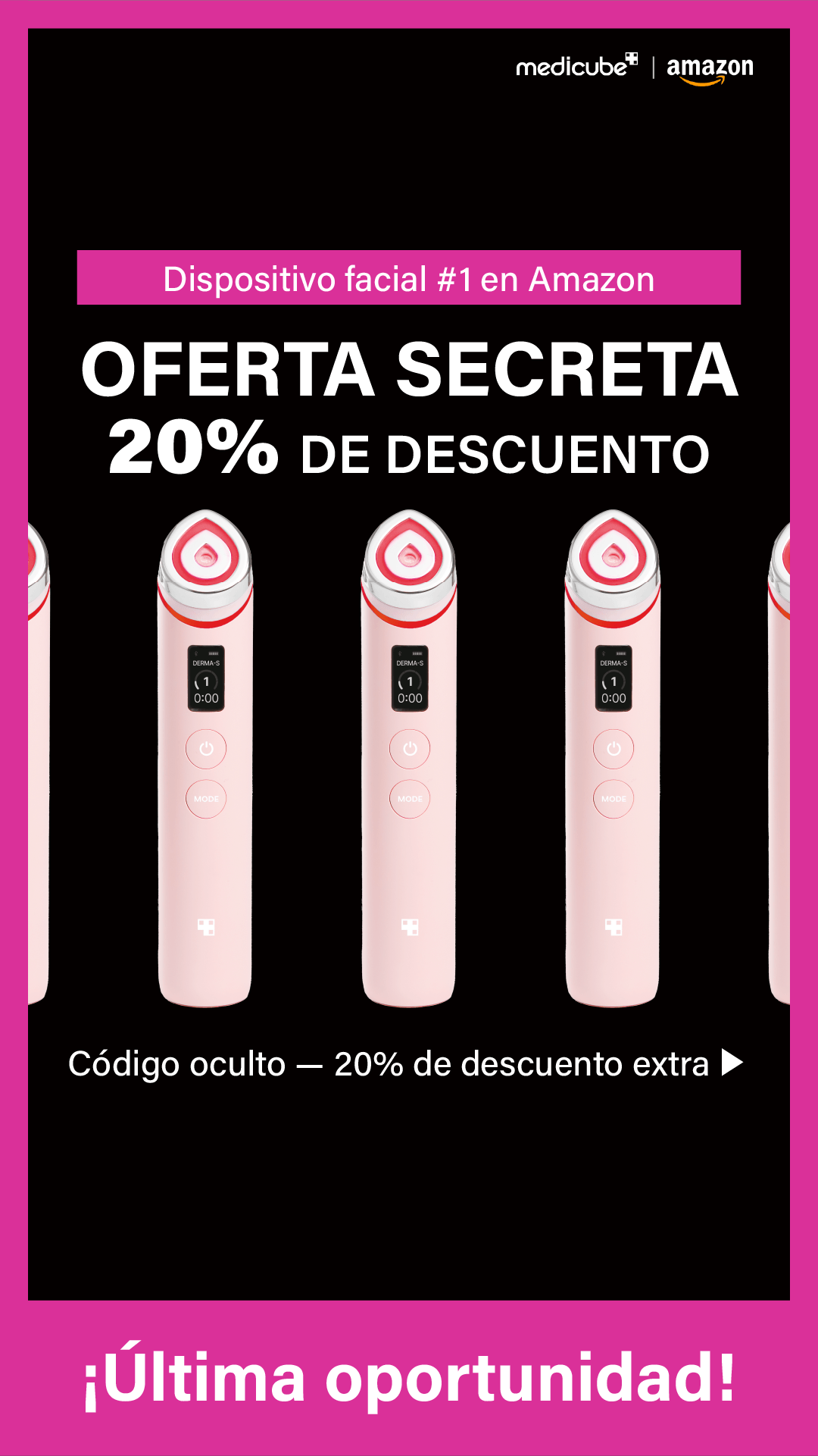 Medicube Facebook ad
