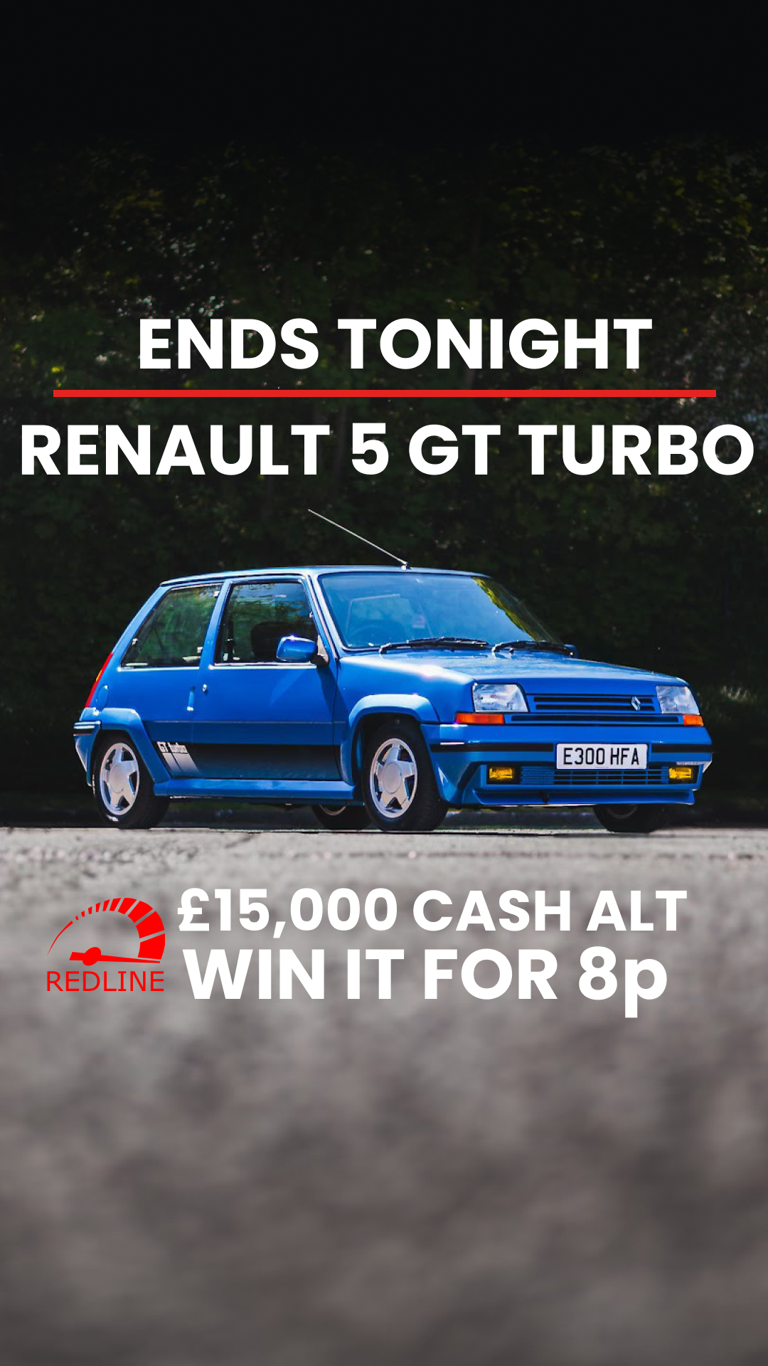 Redline Competitions Facebook ad