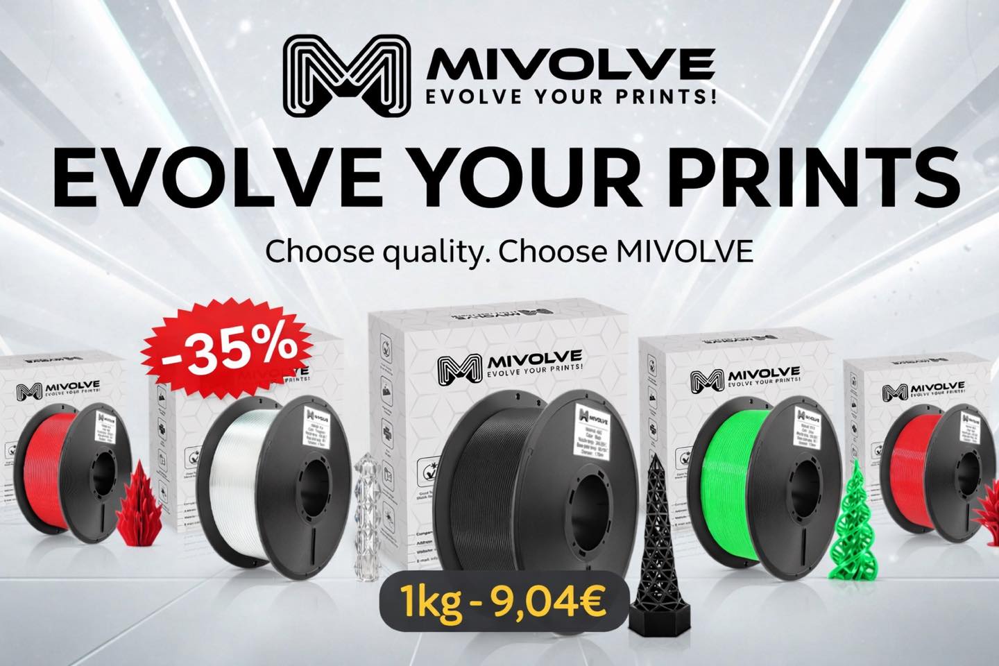 Mivolve Facebook ad: BIG NEWS! LAUNCH DISCOUNT
