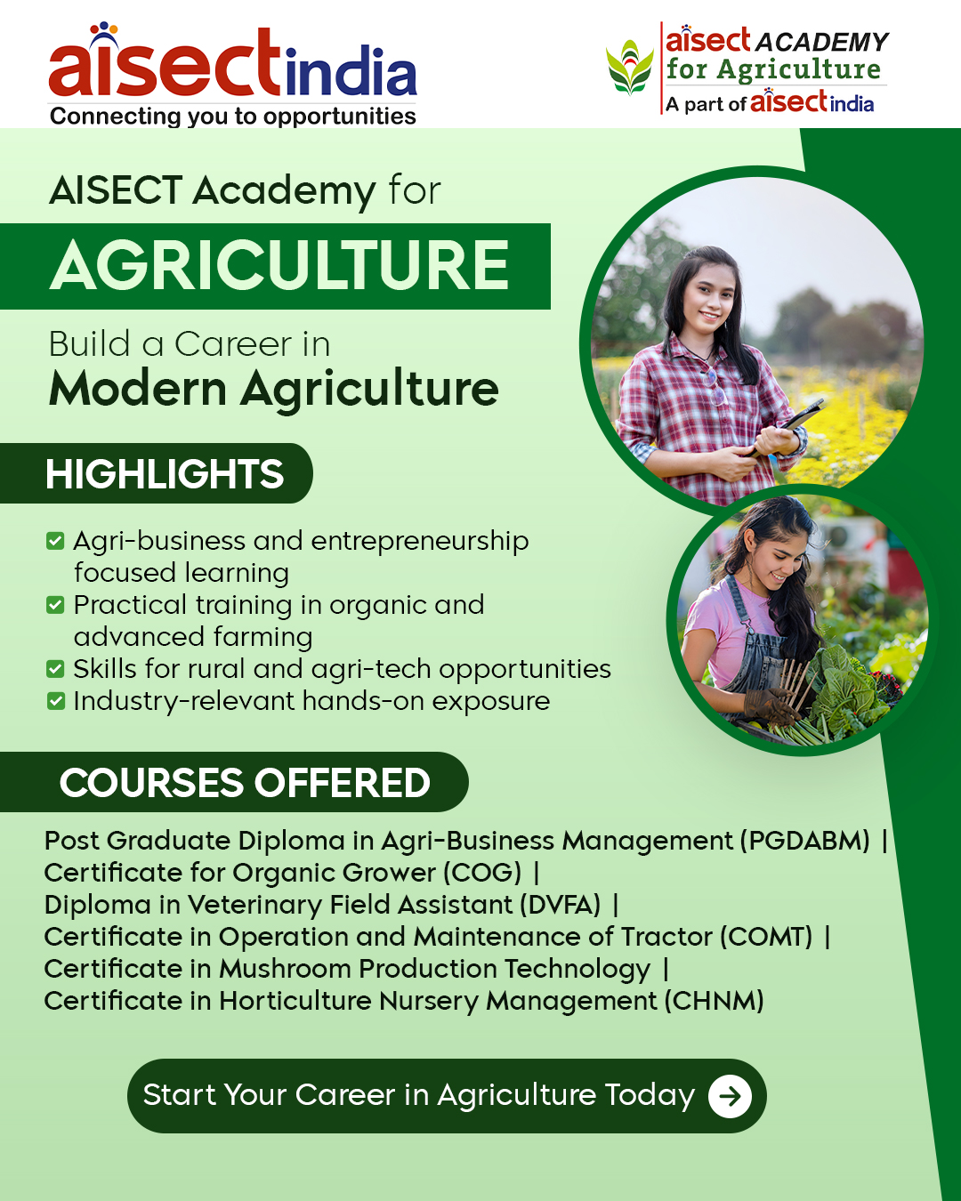 AISECT Facebook ad