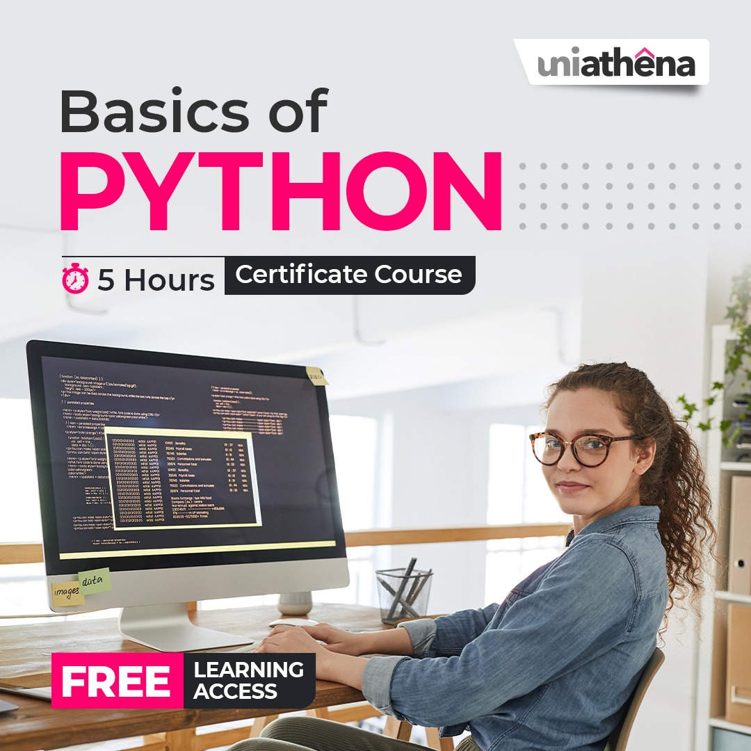 Uniathena - Short Courses Facebook ad: Get Free Certificate!