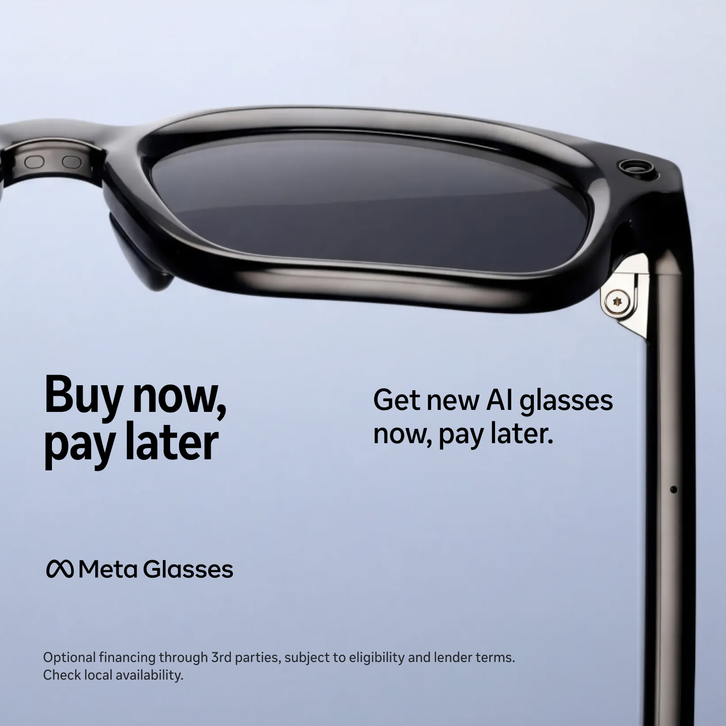 Meta Glasses Facebook ad