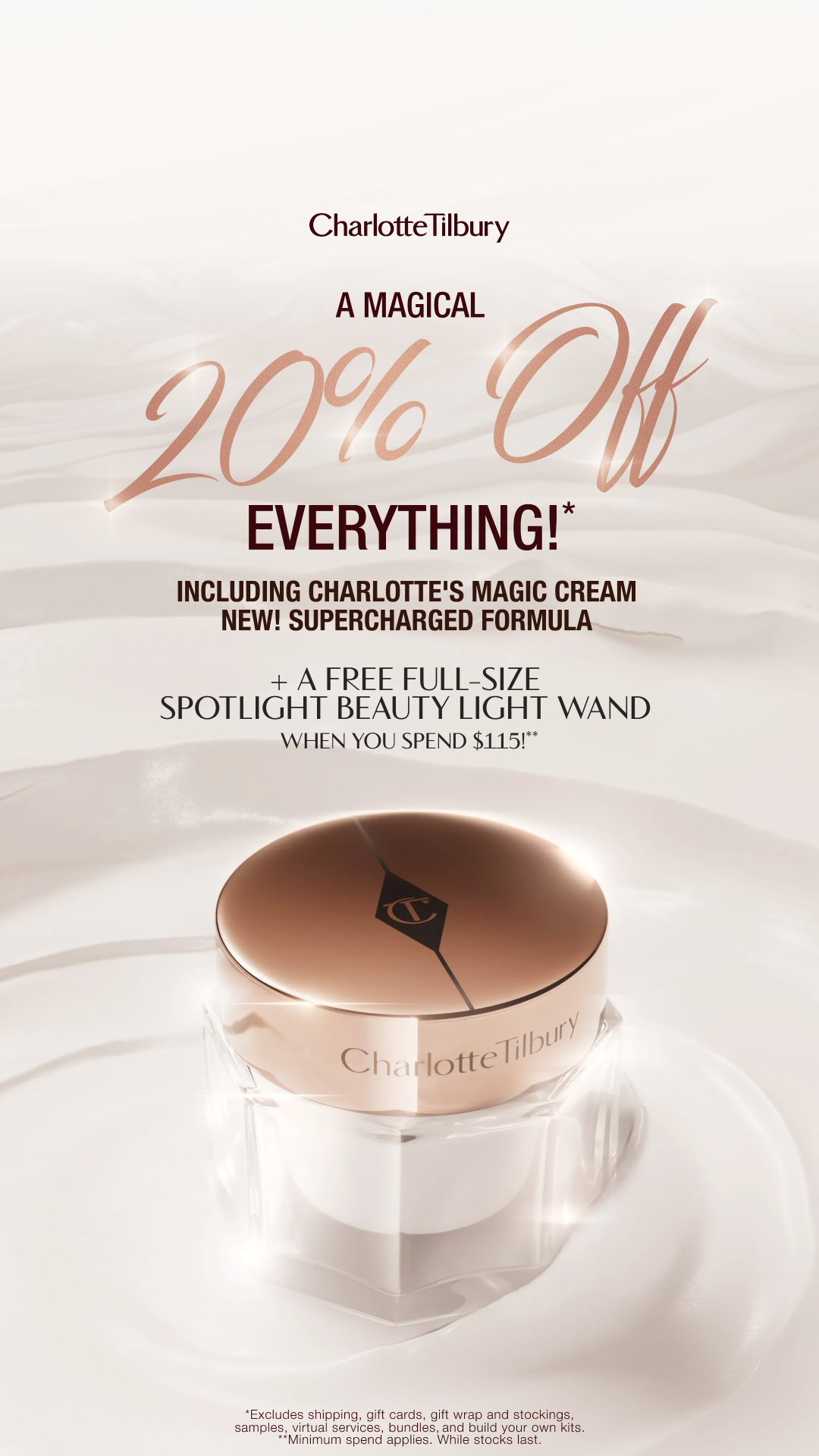 Charlotte Tilbury Skincare Facebook ad