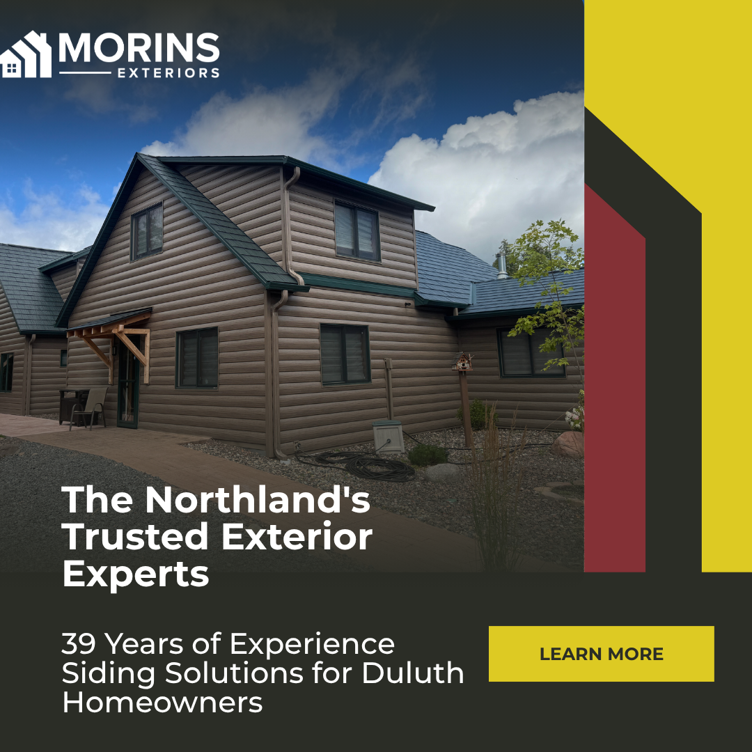 Morins Exteriors Facebook ad from Apr 15, 2026