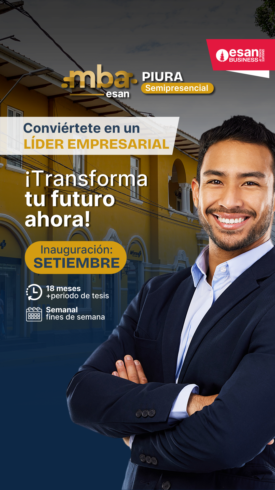 MBA de ESAN Facebook ad from Apr 9, 2026