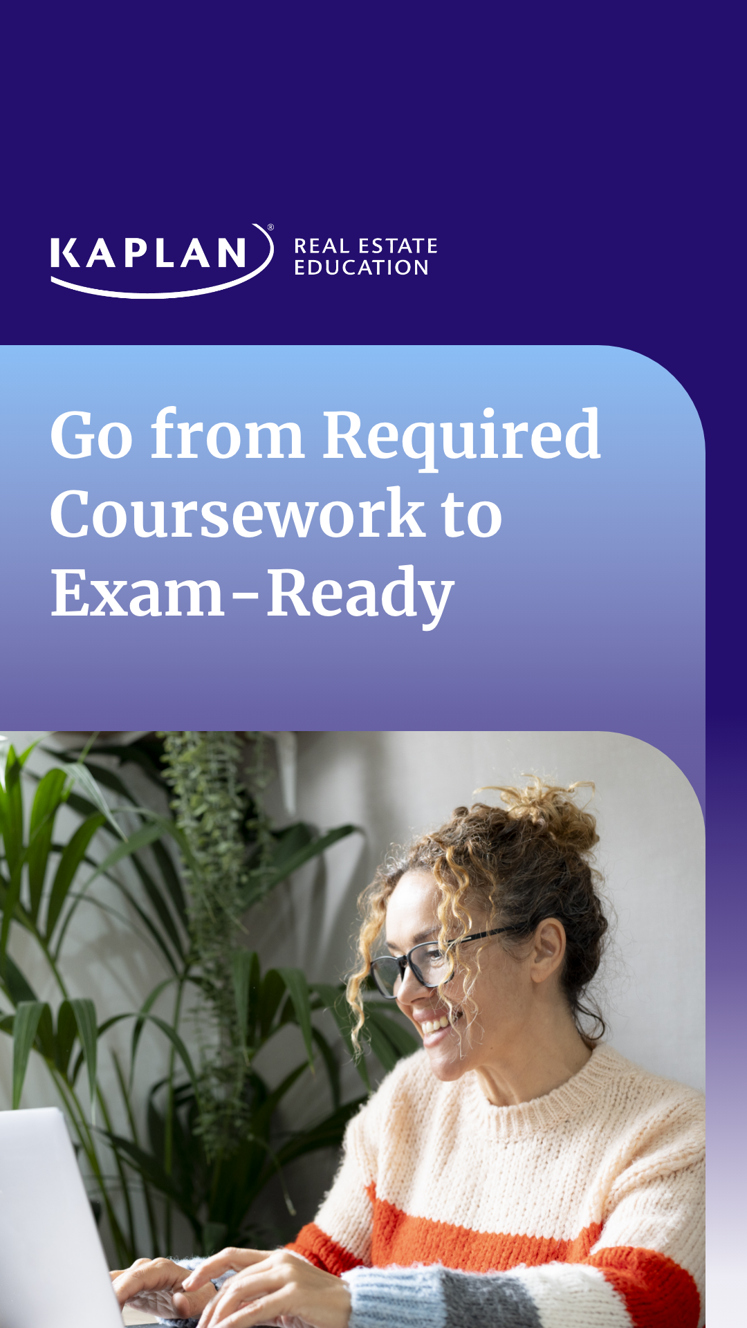 Kaplan Real Estate Education Facebook ad