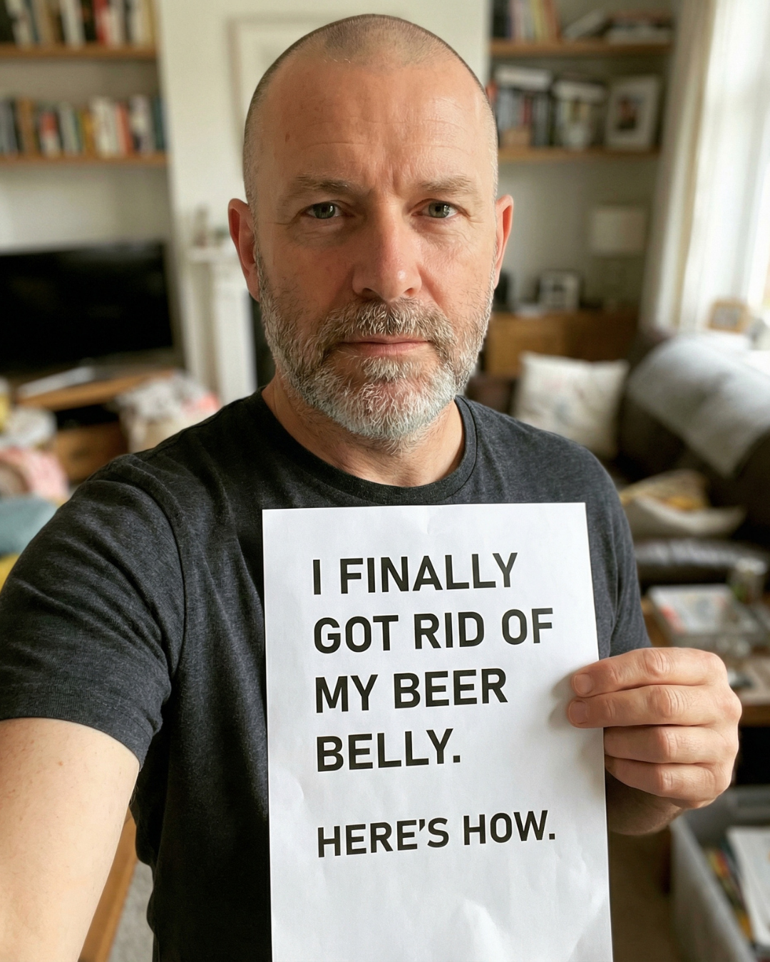 Mark Wilson Facebook ad: Struggling with a Beer belly? Read this