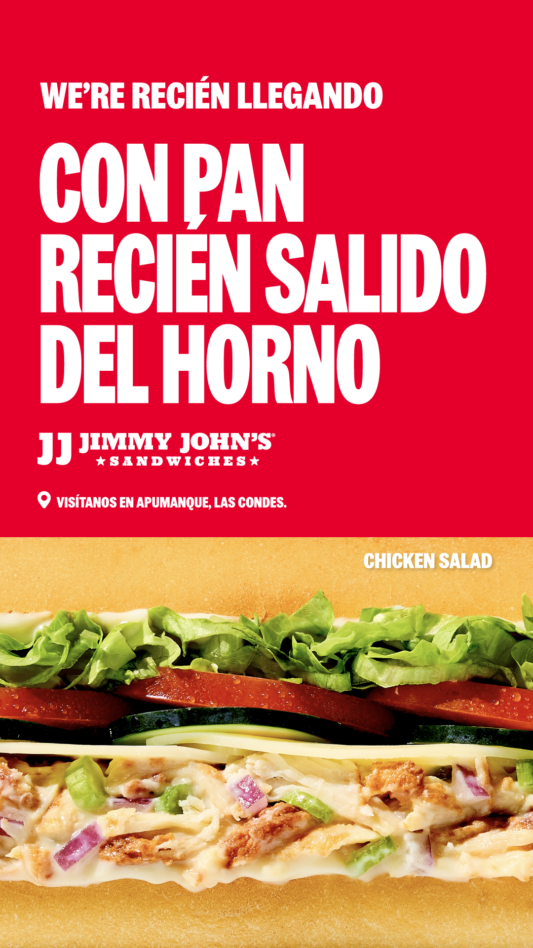 Jimmy John's Chile Facebook ad from Jul 31, 2026