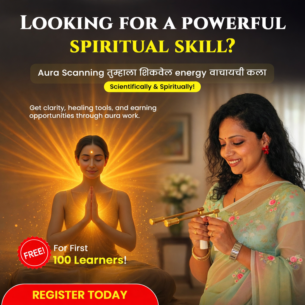 Grace Mystics Facebook ad: तुमच्या ऑरा ला बळकटी द्या आणि तुमचं आयुष्य बदला!
