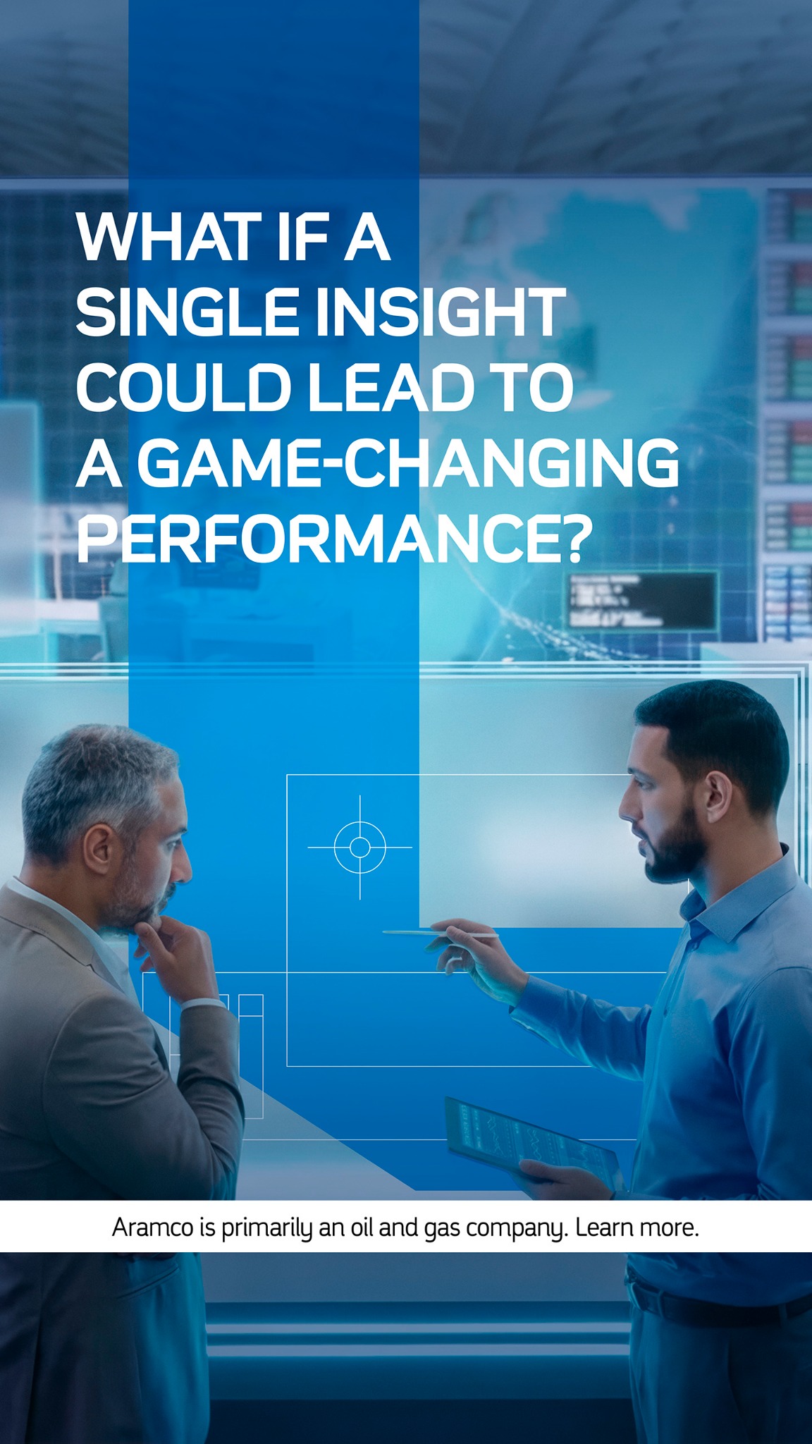 aramco Facebook ad