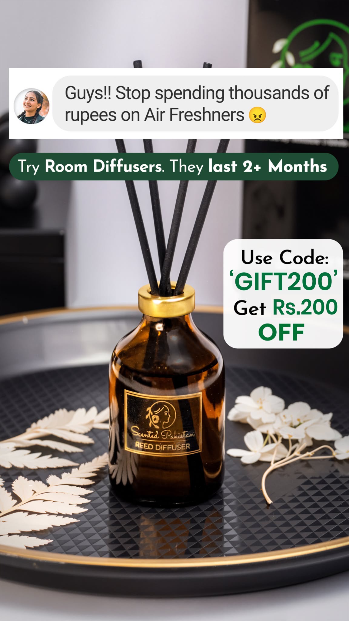 Scented Pakistan Facebook ad