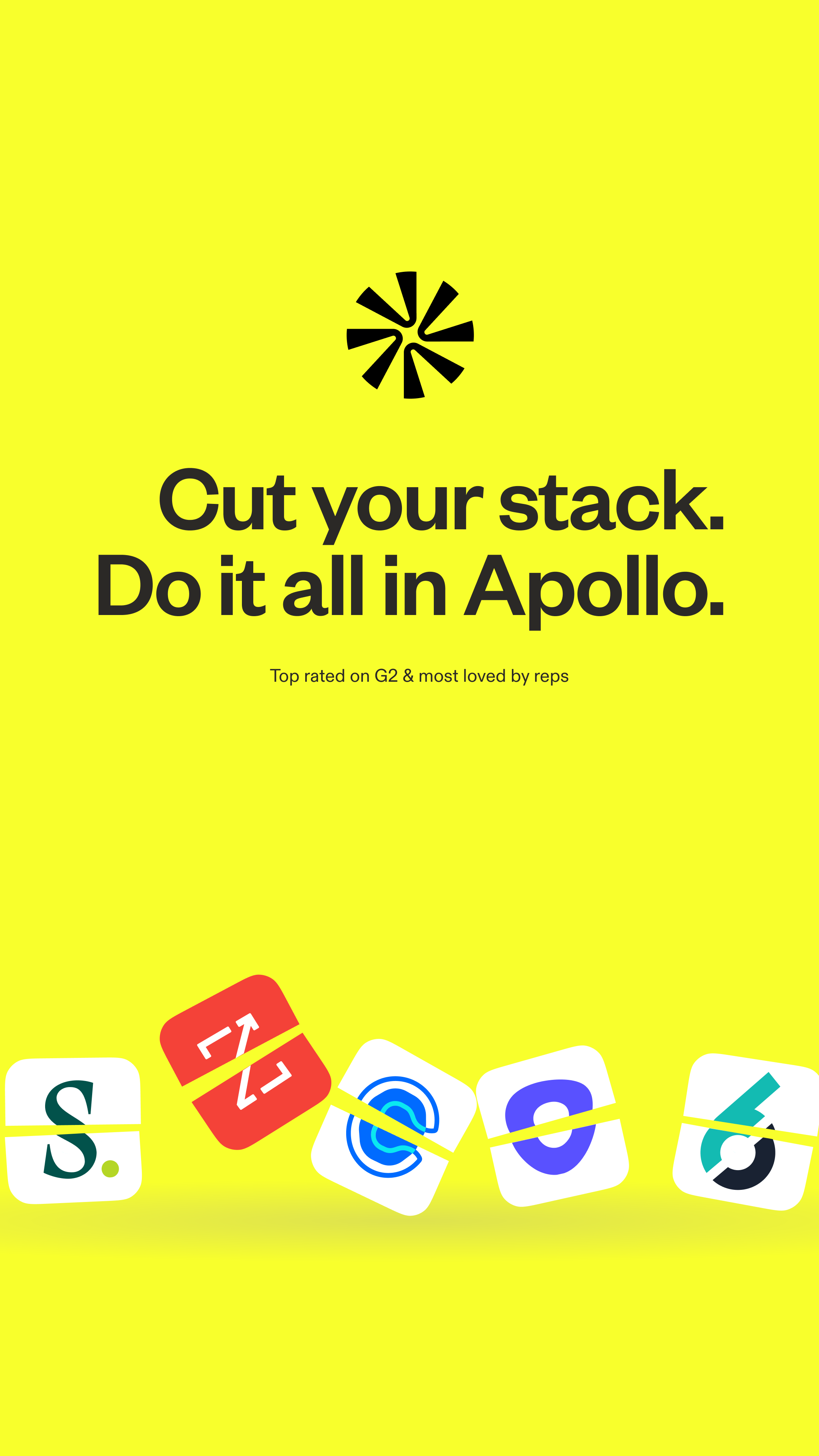 Apollo.io Facebook ad