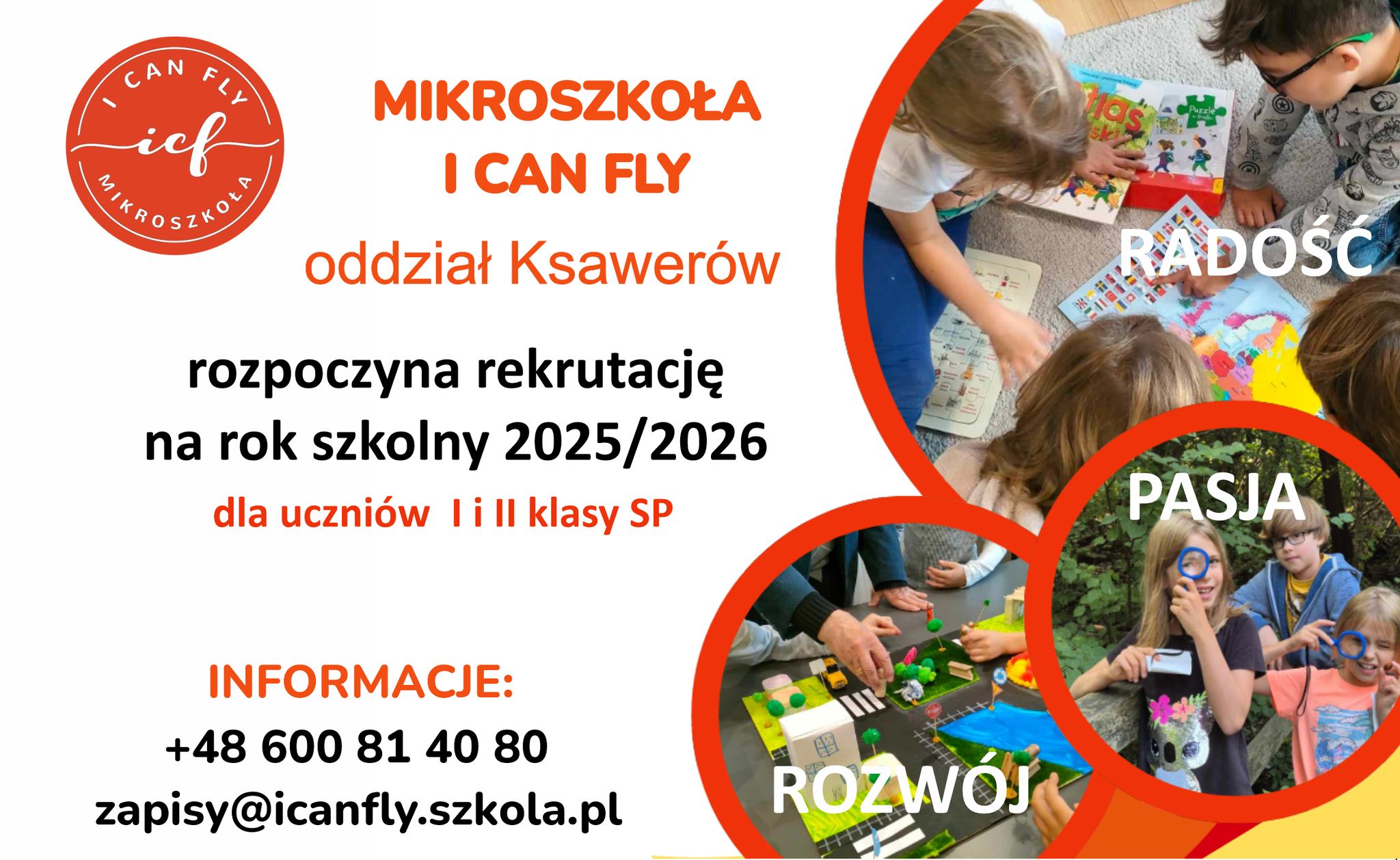 I can fly Facebook ad: Otwieramy drzwi do edukacyjnej przygody w Ksawerowie!