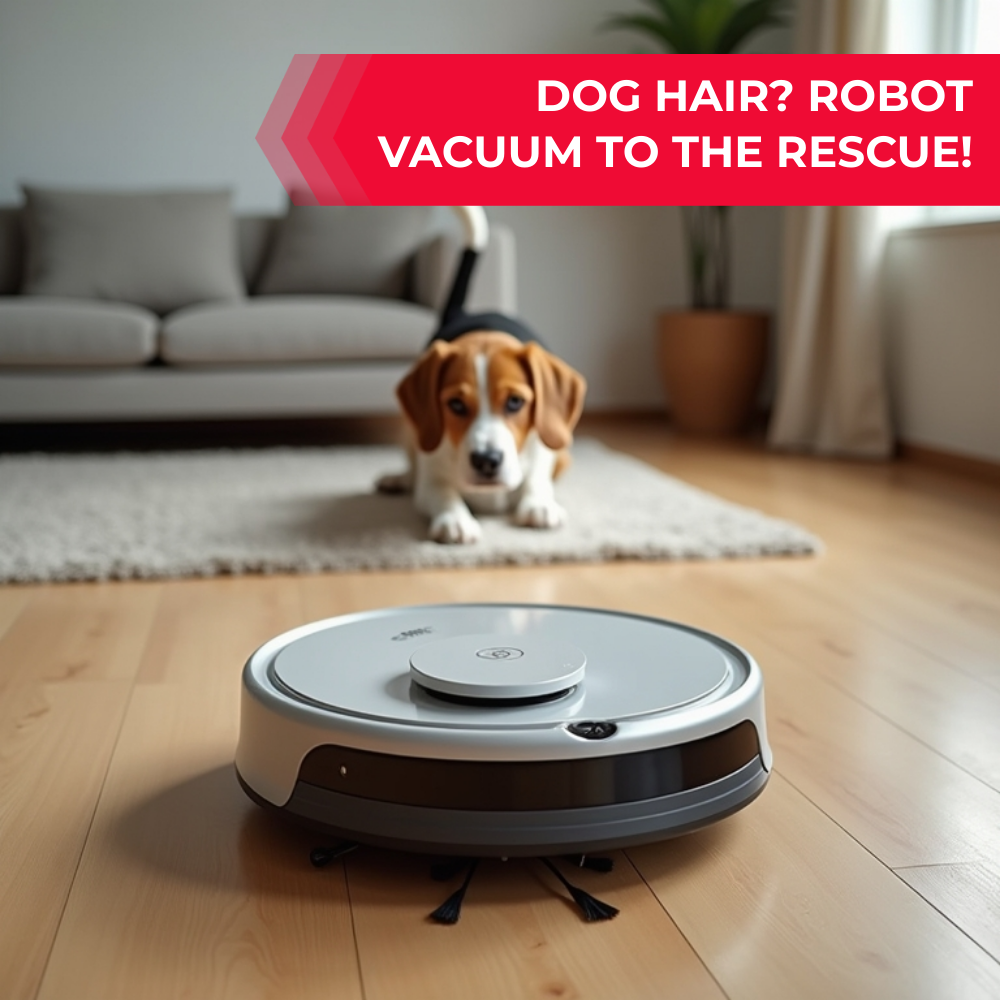 TopicAdvisor Picks Facebook ad: Best Robot Vacuums For Dog Hair?